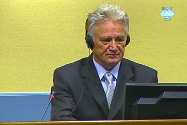 Momčilo Perišić u sudnici Tribunala