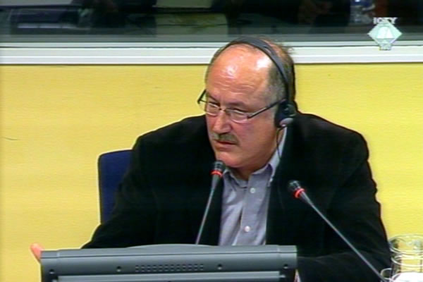 Momir Stojanović, svjedok odbrane Vlastimira Đorđevića