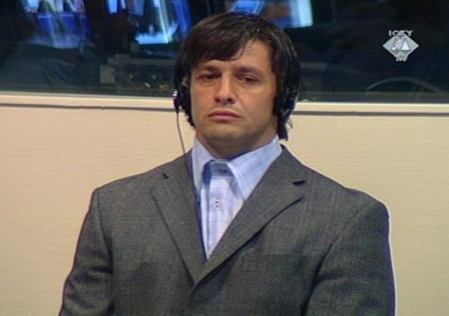 Naser Orić u sudnici Tribunala