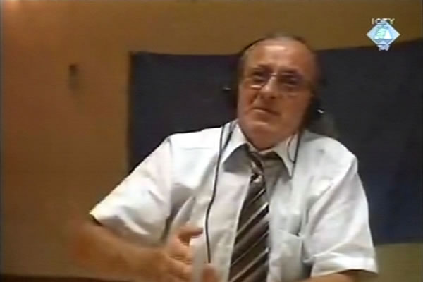 Nenad Jović, svjedoči video linkom na suđenju Vojislavu Šešelju