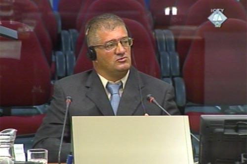 Nesib Burić, svjedok odbrane Nasera Orića