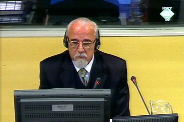 Radomir Milašinović, svjedok odbrane Vlastimira Đorđevića