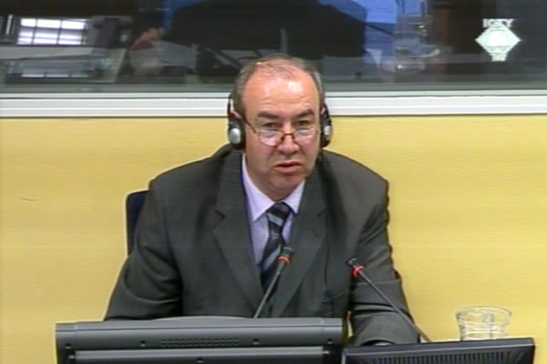 Radomir Mitić, svjedok odbrane Vlastimira Đorđevića