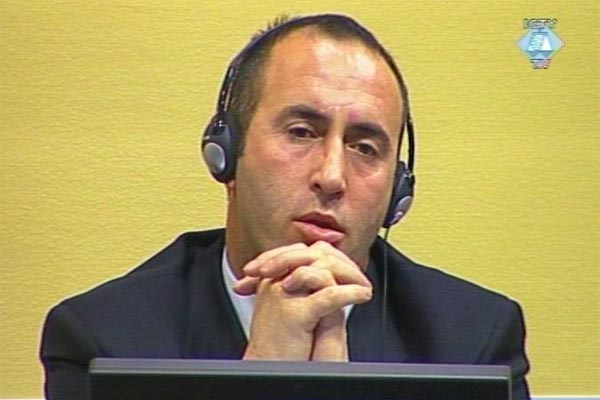 Ramush Haradinaj u sudnici Tribunala