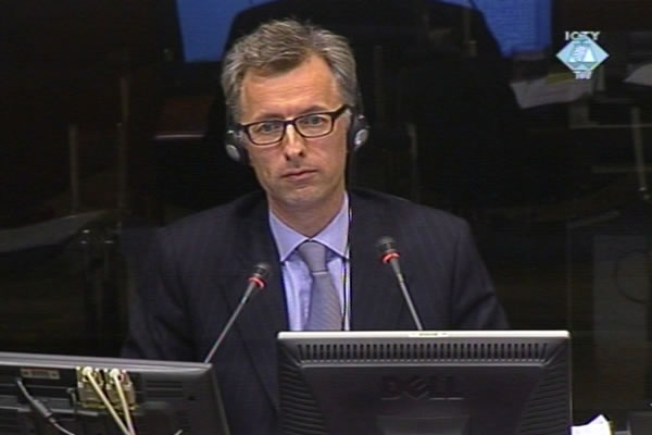 Reynaud Theunens, svjedok na suđenju Gotovini, Čermaku i Markaču