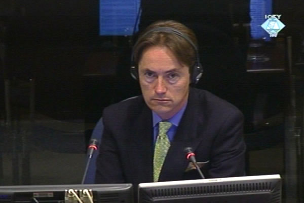 Richard Lyntton, svjedok na suđenju Gotovini, Čermaku i Markaču