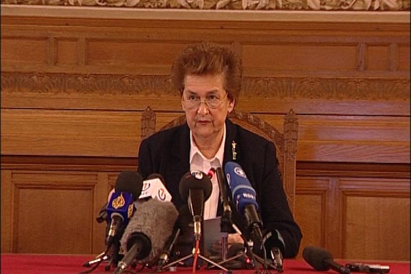 Rosalyn Higgins, predsjednica Međunarodnog suda pravde u Hagu