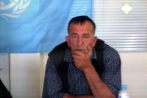 Sabri Popaj, svjedok na suđenju Vlastimiru Đorđeviću