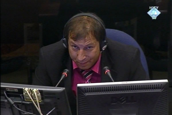 Safet Sejdić, svjedok na suđenju Vojislavu Šešelju