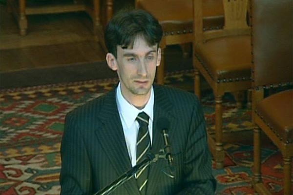 Saša Obradović, pravni zastupnik SCG