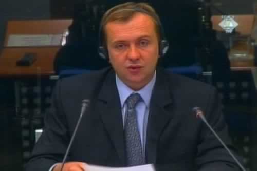 Slaviša Erić, svjedok na sudjenju Oriću