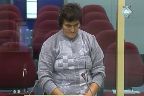 Slavka Matić, svjedok na sudjenju Naseru Oriću