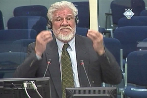 Slobodan Praljak svjedoči u svoju odbranu