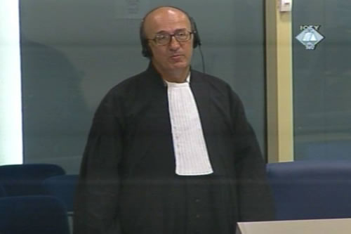 Slobodan Stojanović, branilac Zorana Žigića