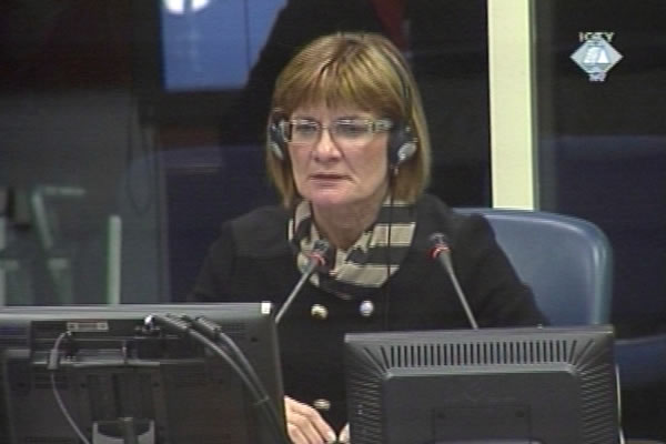 Snježana Bagić, svjedok odbrane Mladena Markača