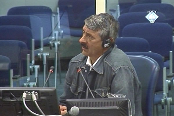Stevo Kostić, svjedok odbrane Drage Nikolića
