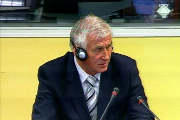 Stojan Malčić, svjedok odbrane Momčila Perišića
