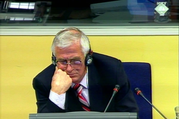 Stojan Malčić, svjedok odbrane Momčila Perišića