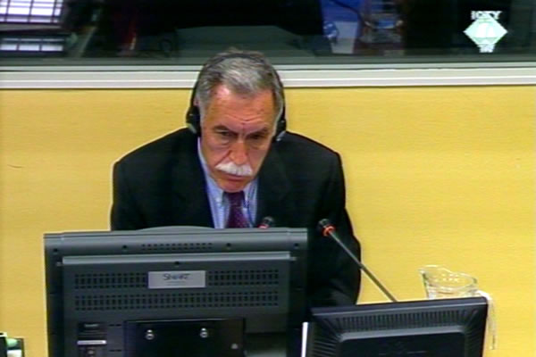 Stojan Mišić, svjedok odbrane Vlastimira Đorđevića