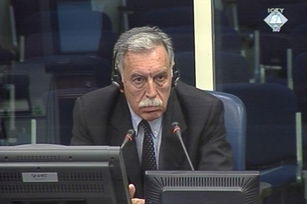 Stojan Mišić, svjedok odbrane Vlastimira Đorđevića