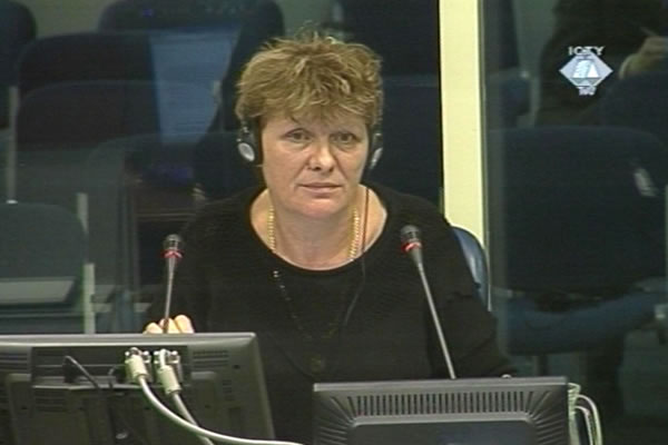 Svetlana Radovanović, svjedok odbrane Jadranka Prlića