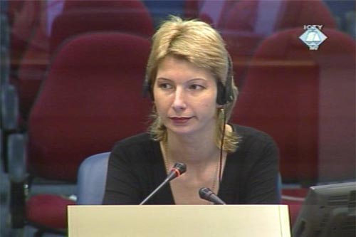 Tanja Došen, svjedok na suđenju 