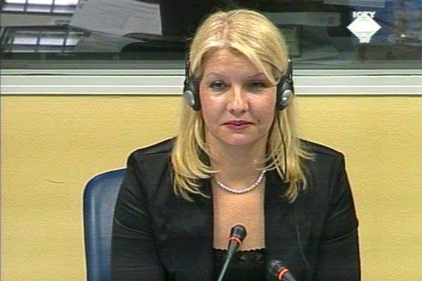 Vesna Dorevska, svjedok odbrane Ljubeta Boškoskog