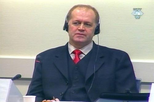 Vinko Pandurević u sudnici Tribunala
