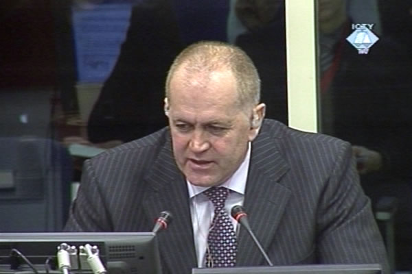 Vinko Pandurević u sudnici Tribunala