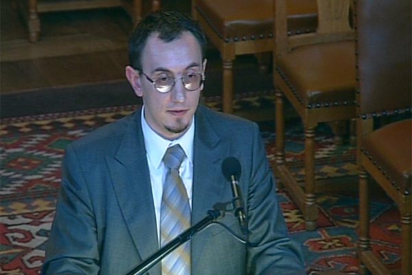 Vladimir Cvetković, zamjenik glavnog pravnog zastupnika SCG