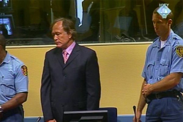 Vlastimir Đorđević u sudnici Tribunala