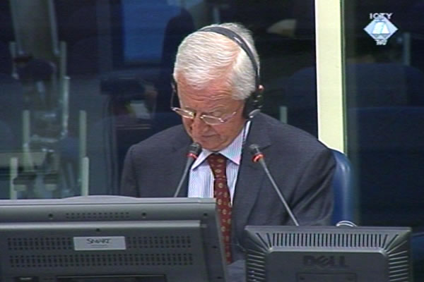 Živadin Jovanović, svjedok odbrane Vlastimira Đorđevića