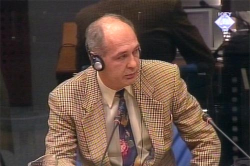 Zlatko Odak, svjedok odbrane Miloševića