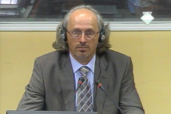 Zvonko Jurić, svjedok odbrane Rasima Delića